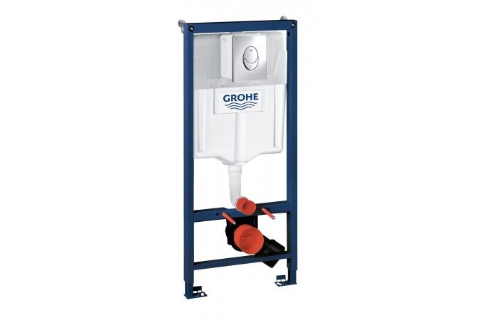 Инсталляция д/унитаза GROHE Rapid SL 38721001 панель Skate Air (3 режима) Германия