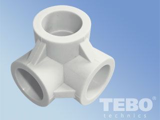 Тройник двухплоскостной 25 Tebo Турция