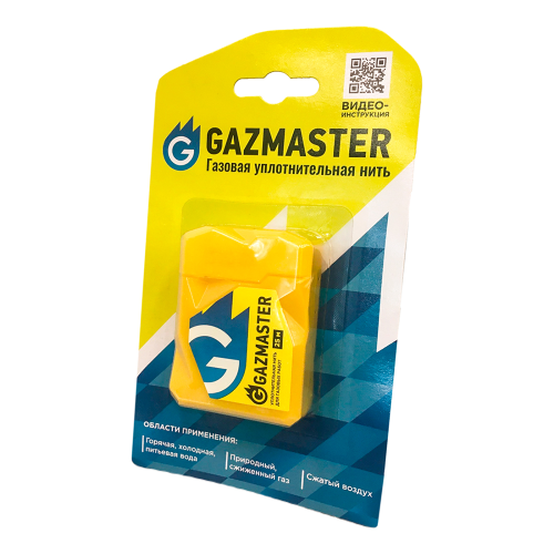 Нить улотнит. газовая GAZMASTER 25м.