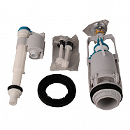 АРМАТУРА СМЫВНАЯ IDDIS, 1-УР, Н/П, ТИП А, F012400-04