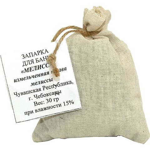 Запарка д/бани 30гр.Мелисса Россия