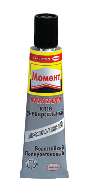 Клей Момент Кристалл прозр.водостойкий 30мл
