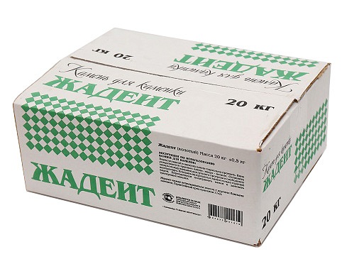Камни Жадеит колотый 20кг. коробка